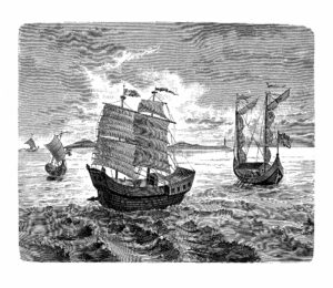 End Of The French Huguenots In Florida – The Story Of The Loss Of The French Fleet